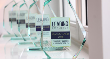 Auszeichnung Leading Employer 2022